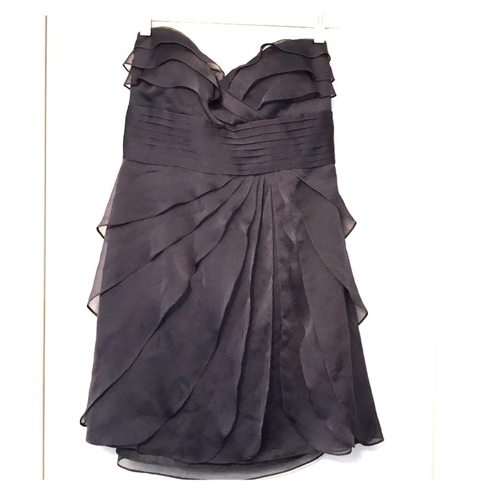 Grey tiered Party Dress